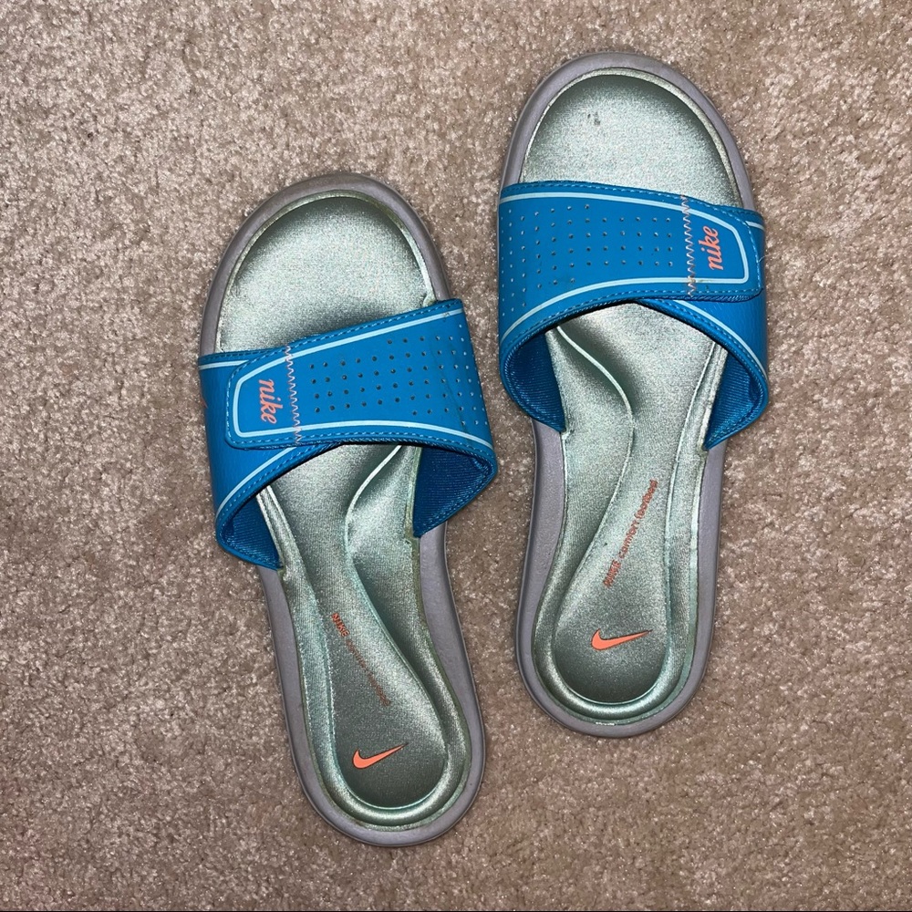 Nike Memory Foam Velcro Slides
